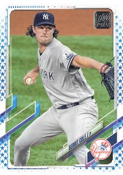 2021 Topps - Blue Star #95 Gerrit Cole Front
