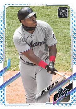 2021 Topps - Blue Star #164 Jesus Aguilar Front