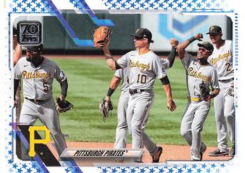 2021 Topps - Blue Star #251 Pittsburgh Pirates Front