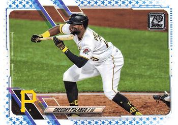 2021 Topps - Blue Star #412 Gregory Polanco Front