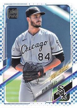 2021 Topps - Blue Star #435 Dylan Cease Front