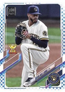2021 Topps - Blue Star #485 Devin Williams Front