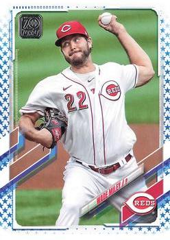 2021 Topps - Blue Star #638 Wade Miley Front