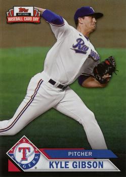 2021 Topps National Baseball Card Day - Texas Rangers #TEX-1 Kyle Gibson Front