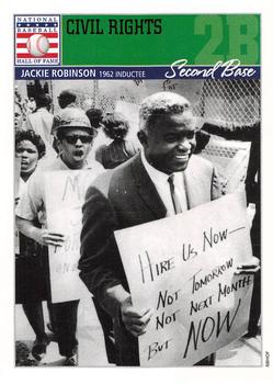 2005 National Baseball Hall of Fame and Museum Education Program #NNO Civil Rights (Jackie Robinson) Front