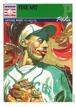 2005 National Baseball Hall of Fame and Museum Education Program #NNO Fine Art (Satchel Paige) Front
