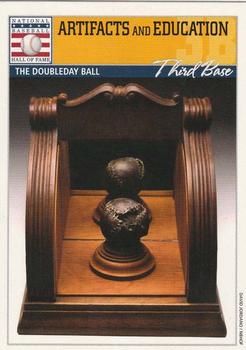 2005 National Baseball Hall of Fame and Museum Education Program #NNO Artifacts and Education (Doubleday Ball) Front