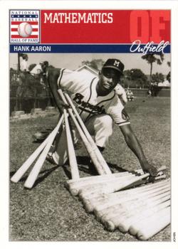 2005 National Baseball Hall of Fame and Museum Education Program #NNO Mathematics (Hank Aaron) Front