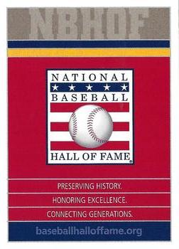 2005 National Baseball Hall of Fame and Museum Education Program #NNO National Baseball Hall of Fame Front