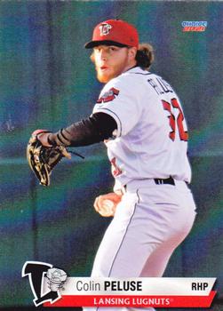2021 Choice Lansing Lugnuts #24 Colin Peluse Front