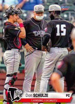 2021 Choice Lansing Lugnuts #29 Don Schulze Front