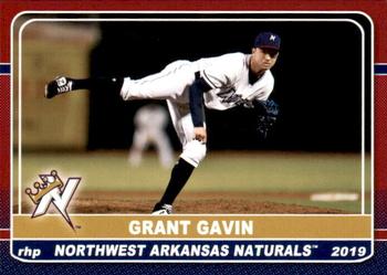 2019 Grandstand Northwest Arkansas Naturals #NNO Grant Gavin Front