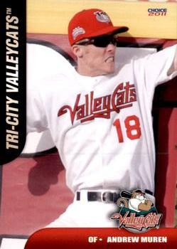 2011 Choice Tri-City ValleyCats #21 Andrew Muren Front