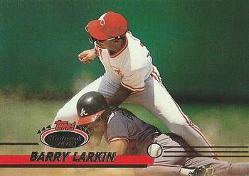 1993 Stadium Club #415 Barry Larkin Front
