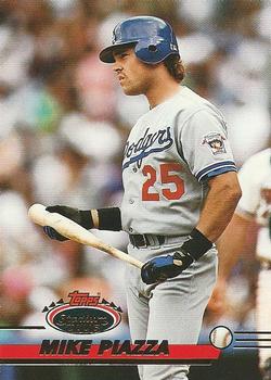 1993 Stadium Club #585 Mike Piazza Front