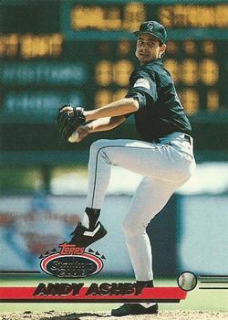 1993 Stadium Club #700 Andy Ashby Front