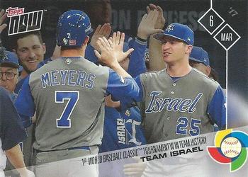 2017 Topps Now - World Baseball Classic #W-3 Team Israel Front