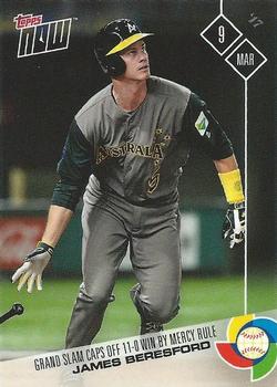 2017 Topps Now - World Baseball Classic #W-11 James Beresford Front