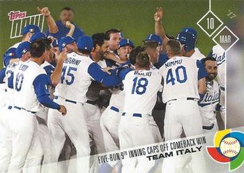 2017 Topps Now - World Baseball Classic #W-16 Team Italy Front