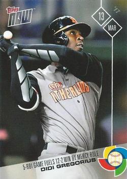 2017 Topps Now - World Baseball Classic #W-32 Didi Gregorius Front