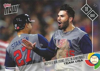 2017 Topps Now - World Baseball Classic #W-47 Team USA Front