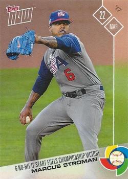 2017 Topps Now - World Baseball Classic #W-56 Marcus Stroman Front