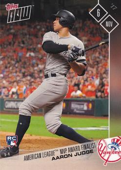 2017 Topps Now - Off Season #OS-21 Aaron Judge Front