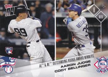 2017 Topps Now - Off Season #OS-43 Aaron Judge / Cody Bellinger Front