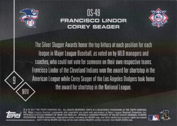 2017 Topps Now - Off Season #OS-49 Francisco Lindor / Corey Seager Back