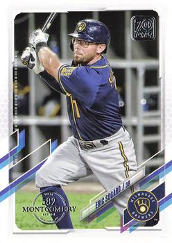 2021 Topps - 582 Montgomery #21 Eric Sogard Front