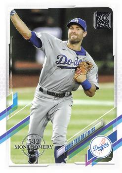 2021 Topps - 582 Montgomery #64 Chris Taylor Front