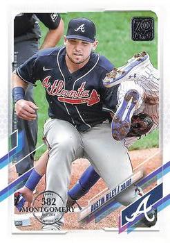 2021 Topps - 582 Montgomery #111 Austin Riley Front