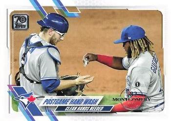 2021 Topps - 582 Montgomery #159 Postgame Hand Wash Front