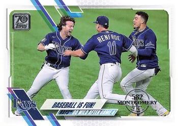 2021 Topps - 582 Montgomery #353 Baseball is Fun! Front