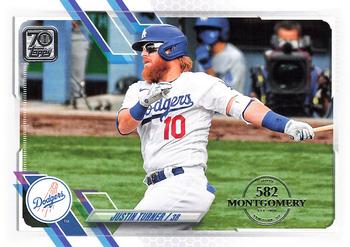 2021 Topps - 582 Montgomery #370 Justin Turner Front