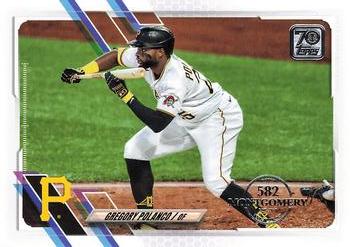 2021 Topps - 582 Montgomery #412 Gregory Polanco Front