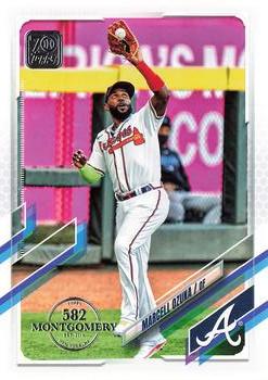2021 Topps - 582 Montgomery #472 Marcell Ozuna Front