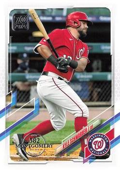 2021 Topps - 582 Montgomery #473 Kyle Schwarber Front