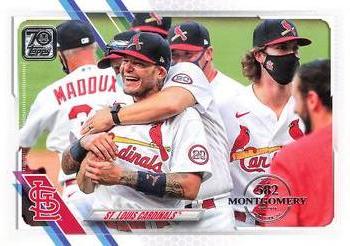 2021 Topps - 582 Montgomery #478 St. Louis Cardinals Front