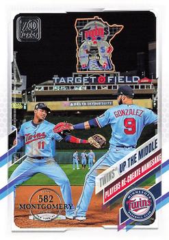 2021 Topps - 582 Montgomery #553 Twins® Up The Middle Front