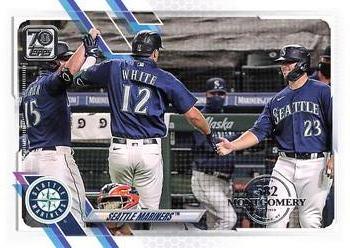2021 Topps - 582 Montgomery #599 Seattle Mariners Front