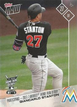 2017 Topps Now - Home Run Derby #HRD-1 Giancarlo Stanton Front