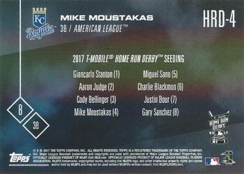 2017 Topps Now - Home Run Derby #HRD-4 Mike Moustakas Back