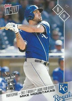 2017 Topps Now - Home Run Derby #HRD-4 Mike Moustakas Front