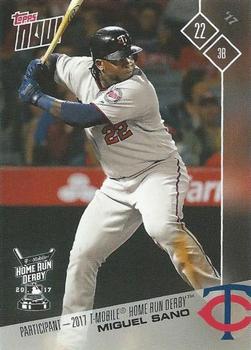 2017 Topps Now - Home Run Derby #HRD-5 Miguel Sano Front