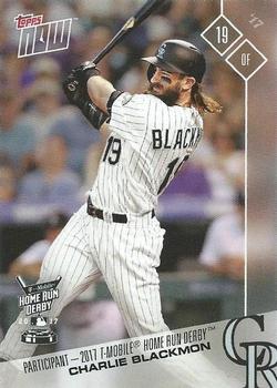 2017 Topps Now - Home Run Derby #HRD-6 Charlie Blackmon Front