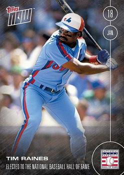 2016 Topps Now - Off Season #OS-46A Tim Raines Front