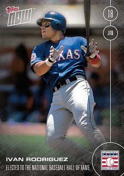 2016 Topps Now - Off Season #OS-48A Ivan Rodriguez Front