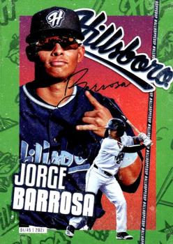 2021 Choice Hillsboro Hops #01 Jorge Barrosa Front