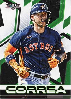 2021 Topps Fire #5 Carlos Correa Front
